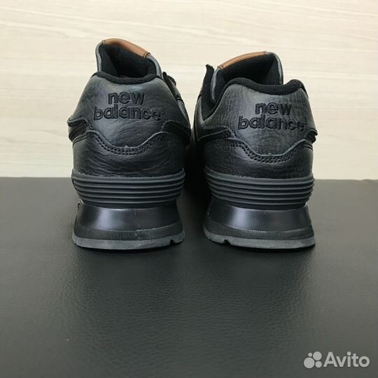 Кроссовки New Balance 574 мужские кожаные