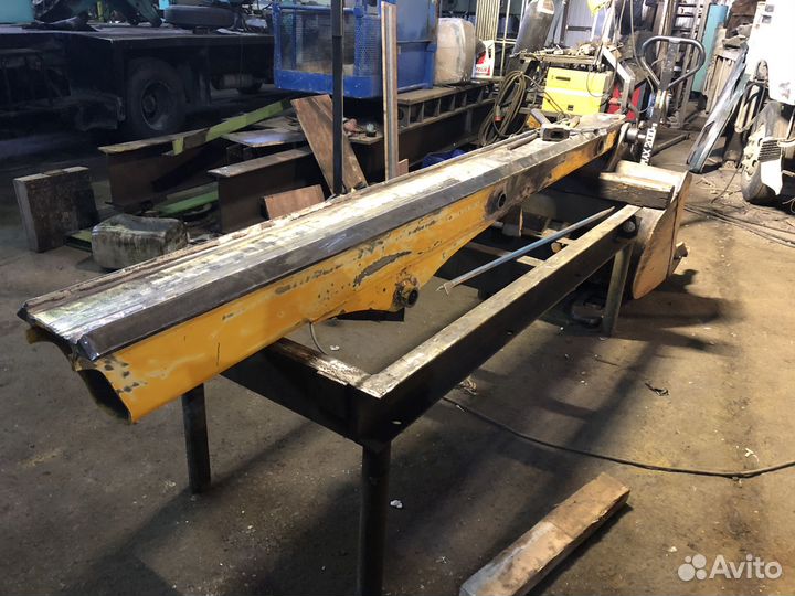 Восстановление стрел и рукоятей экскаваторов