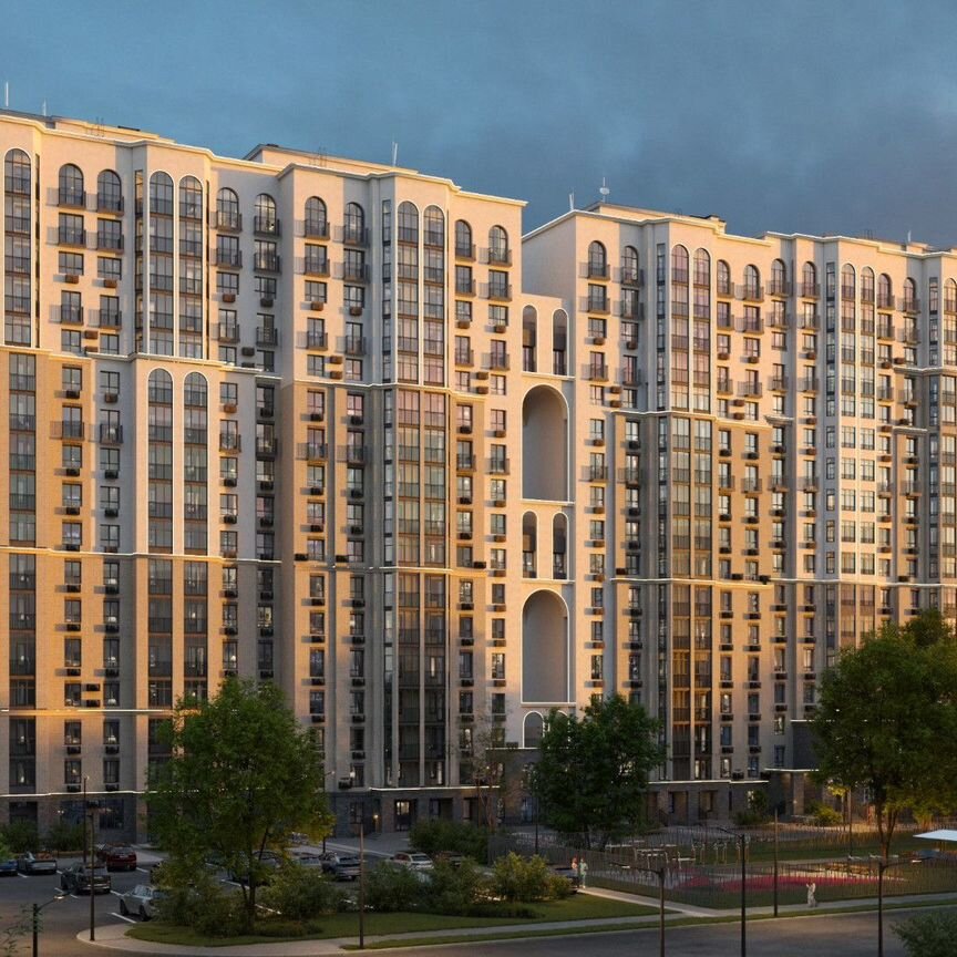 3-к. квартира, 68 м², 7/15 эт.