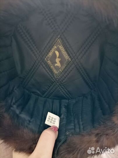 Мужская норковая шапка