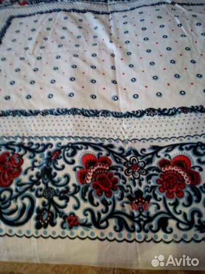 Скатерть времён СССР лен
