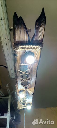 Люстра в стиле лофт