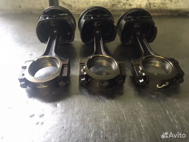 Поршень+шатун eddb Ford Zetec 2.0 Focus 1 Maverick