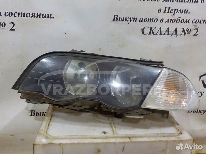 Фара левая BMW 3-Series