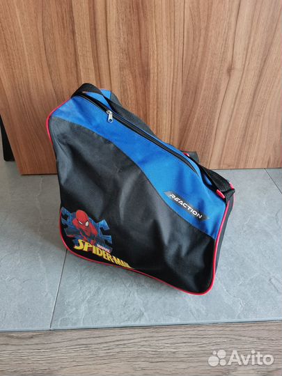 Роликовые коньки детские человек-паук