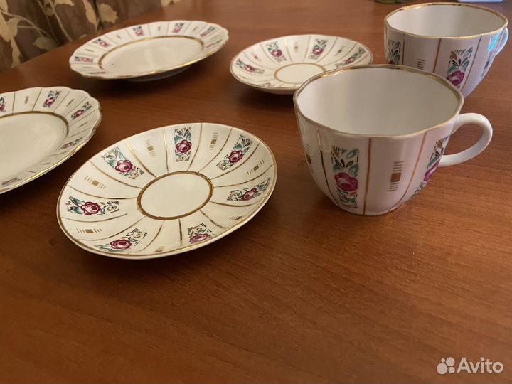 Комплект чайных сервизов антиквариат СССР