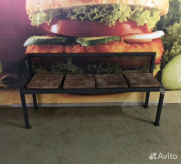 Скамейка прямая 180*50*90 см