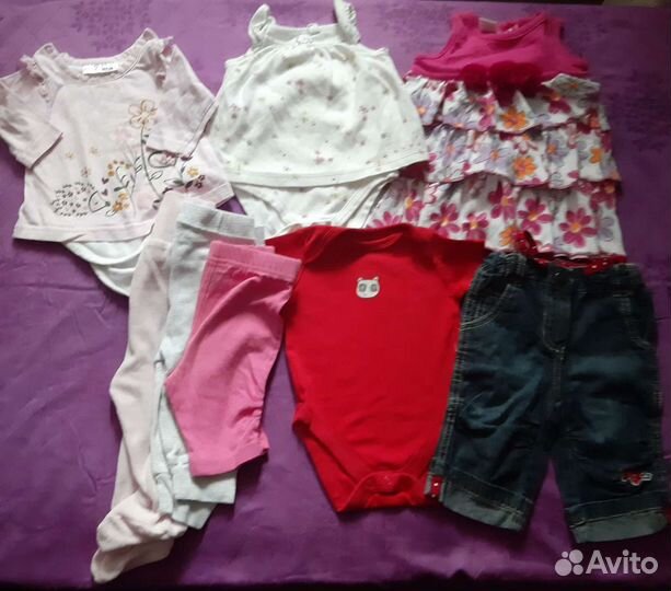 Пакет вещей для девочки от 0 до 3 месяцев+одеяло