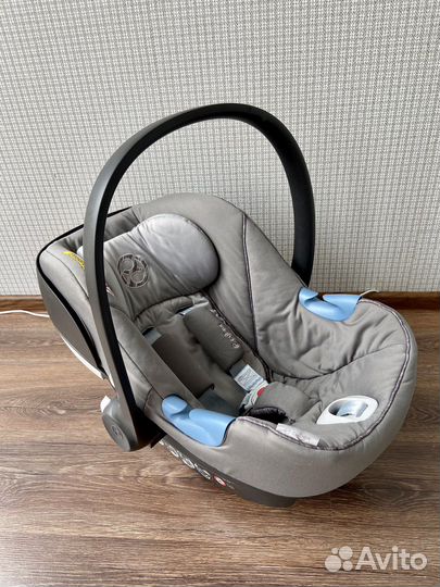Автолюлька Cybex Aton M серого цвета (сайбекс)