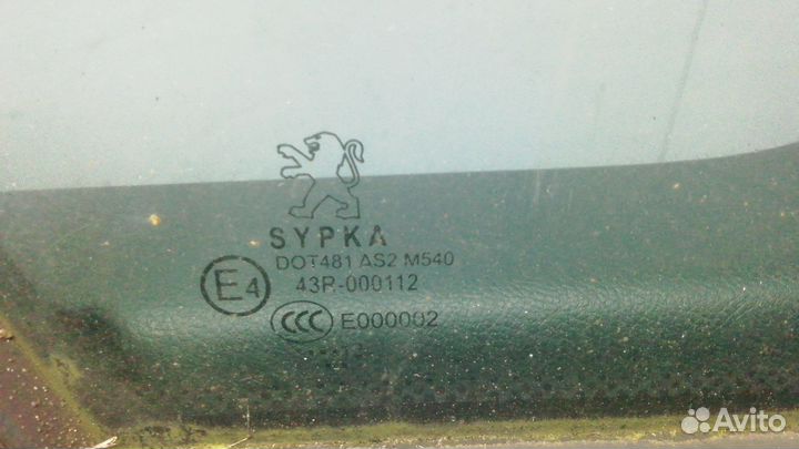 Дверь передняя правая peugeot 508 1 2010