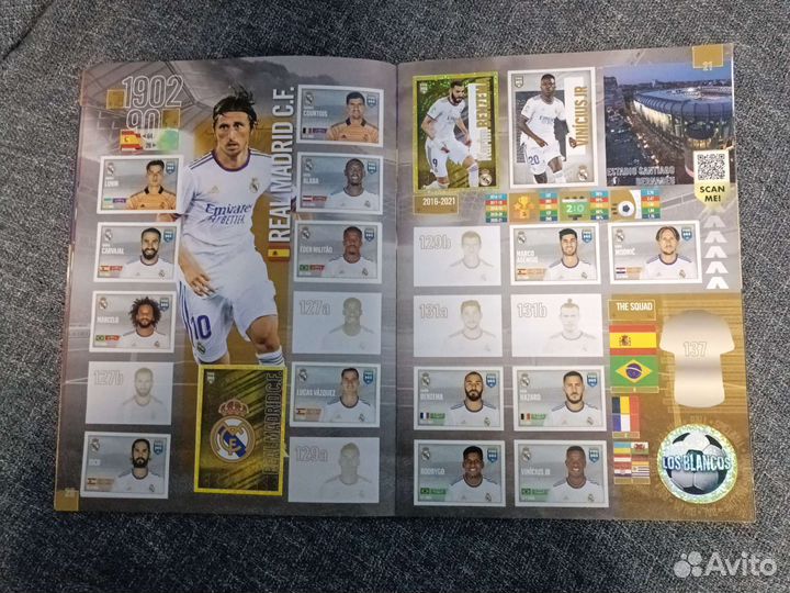 Альбом для наклеек panini 2022