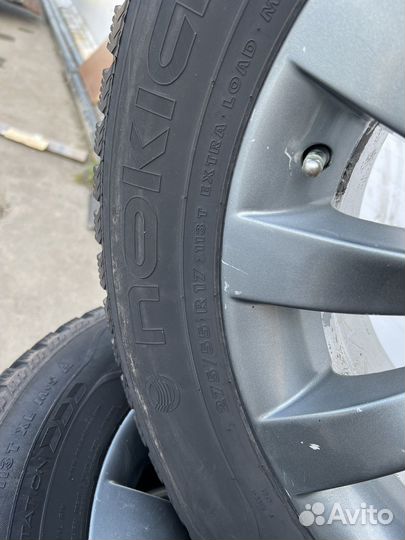 R17 Nokian Tyres Hakka Black 275/55, PCD 5x120 DIA 71.1