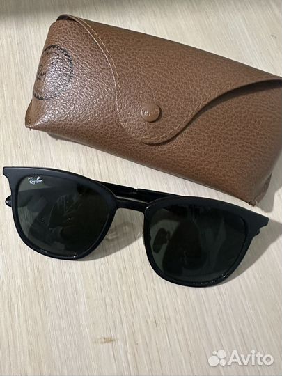 Очки ray ban Erika чёрные оригинал