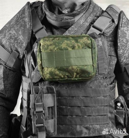 Подсумок на липучке, аптечка 