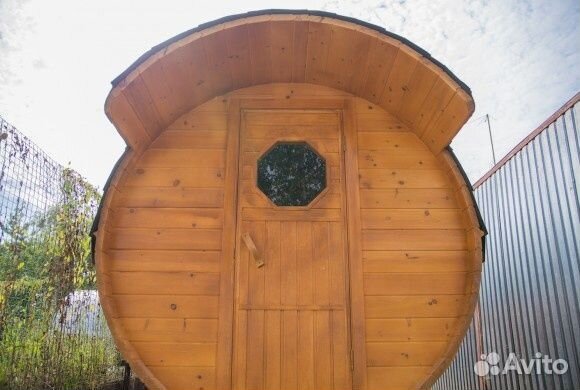 Круглая Баня бочка 