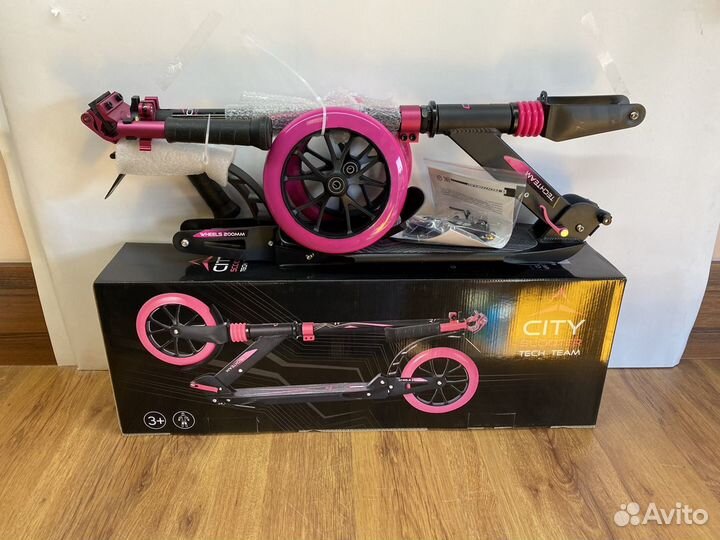 Самокат tech team city scooter