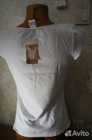 Футболка женская 54 виз-а-виз белая