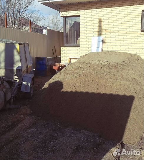 Песок речной в наличии с доставкой