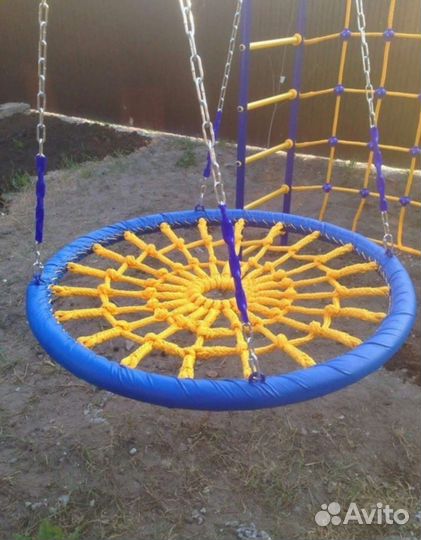Качели Гнездо 1 метр Синие