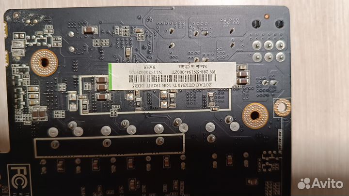 Видеокарта zotac GTX550 Ti 1GB 192BIT ddrs