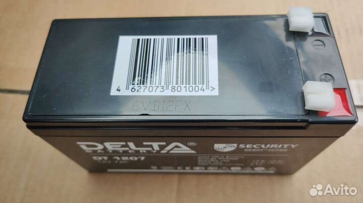 Батарея аккумуляторная Delta DT 1207 5шт