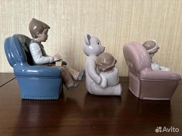 Фарфоровые статуэтки Дети, Lladro Nao