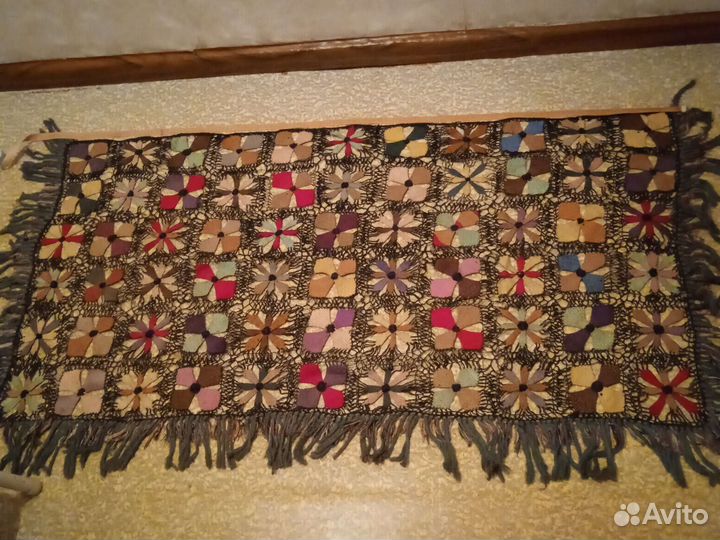 Салфетки1винтаж ручной работы,100хл.,2соломВьетнам