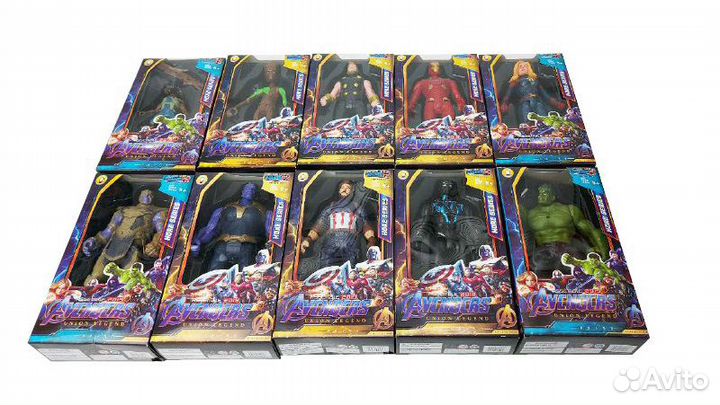 Фигурка Мстители Капитан Америка 14см со светом