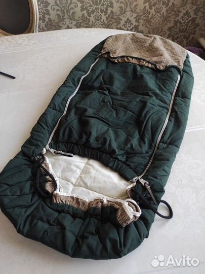 Зимний конверт в коляску