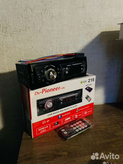 Автомагнитола Pioneer с bluetooth