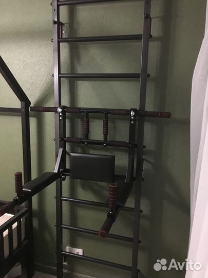 Шведская стенка + турник 3в1