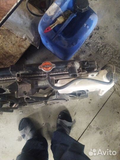 Радиатор охлаждения на 2jz ge, Toyota aristo