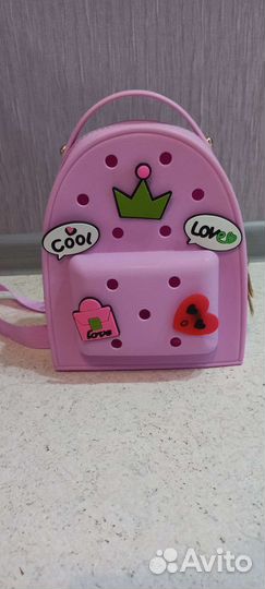 Силиконовый рюкзак для девочки