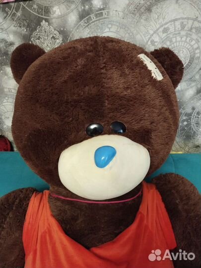 Плюшевый медведь 2 метра