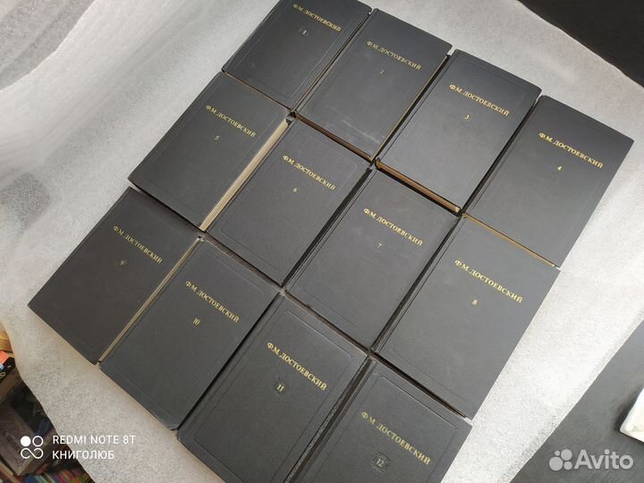 Ф.М. Достоевский. Собрание в 12 тт (1982)