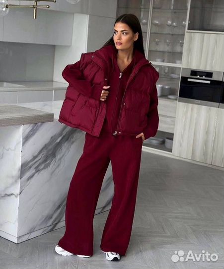 Костюм женский теплый кашемир