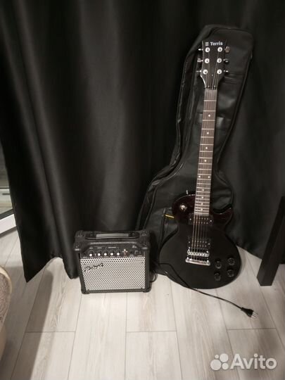 Электро гитара с комбиком