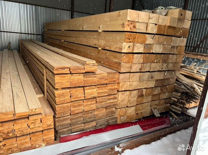 Доска обрезная 25х150х6000мм от производителя