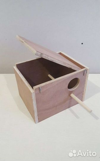 Кормушка Гнездовой домик для попугаев