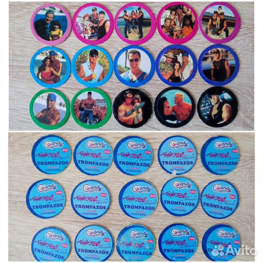 Кепсы фишки из 90х trompazos