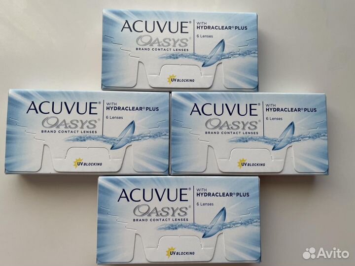 Линзы контактные Acuvue Oasys двухнедельные 8.4