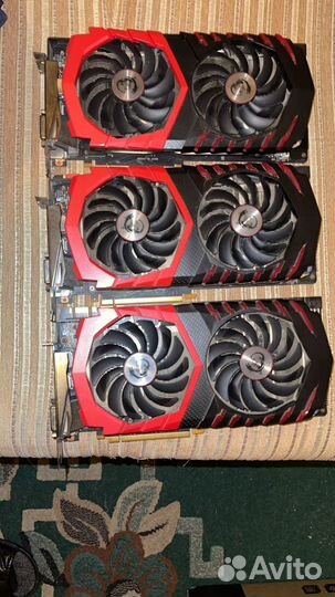 Видеокарта Msi Gaming gtx 1070 ti 8gb