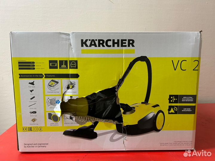 Пылесос karcher VC 2