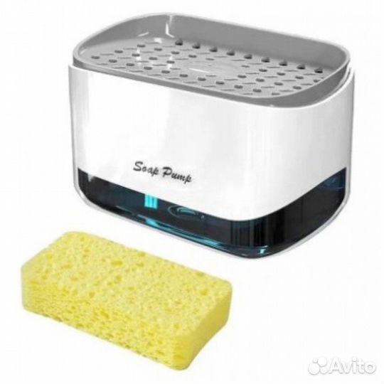 Диспенсер для мыла и подставка под губку