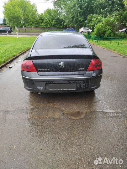 Peugeot 407 2.2 AT, 2004, 300 000 км