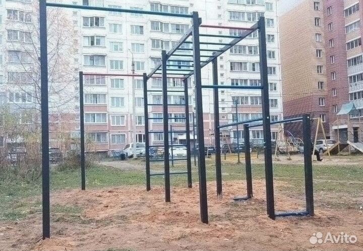 Спортивная площадка воркаут по безналу