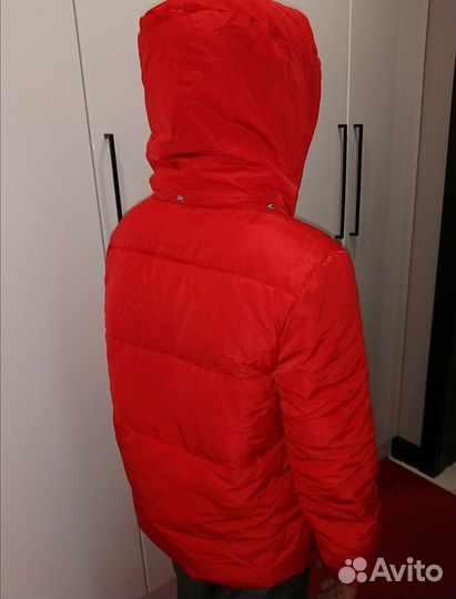 Куртка демисезон новая с утеплителем рост 150-158