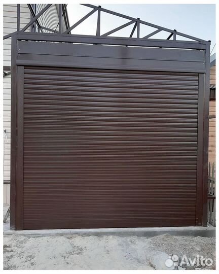 Ворота алютех роллетные