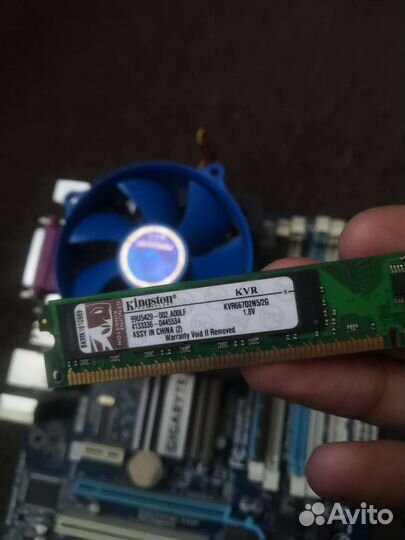 Core 2 quad q6600 + комплект