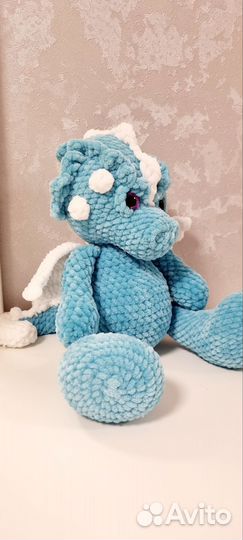 Вязаные игрушки дракон